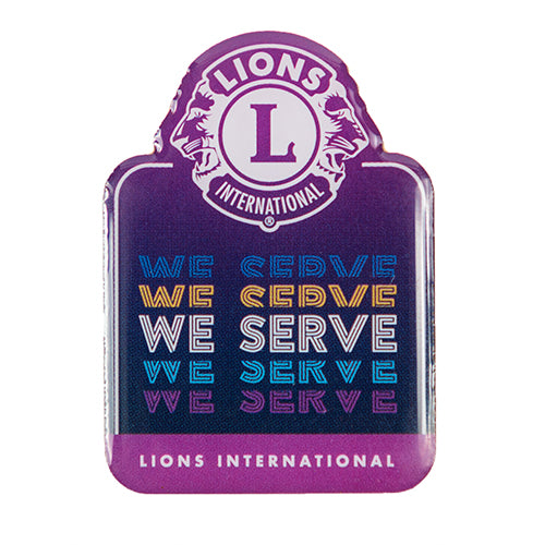 We Serve ピン