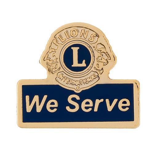 We Serve ラペルピン