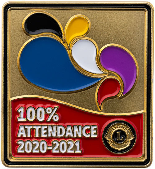 2020~2021年度皆勤賞ピン