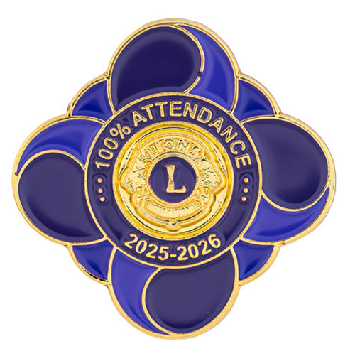 2025～2026年度皆勤賞ピン