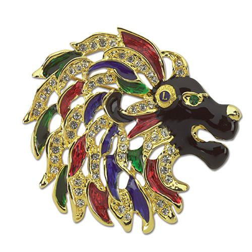 ライオンヘッド・ブローチ — ライオンズクラブ国際協会ライオンズ